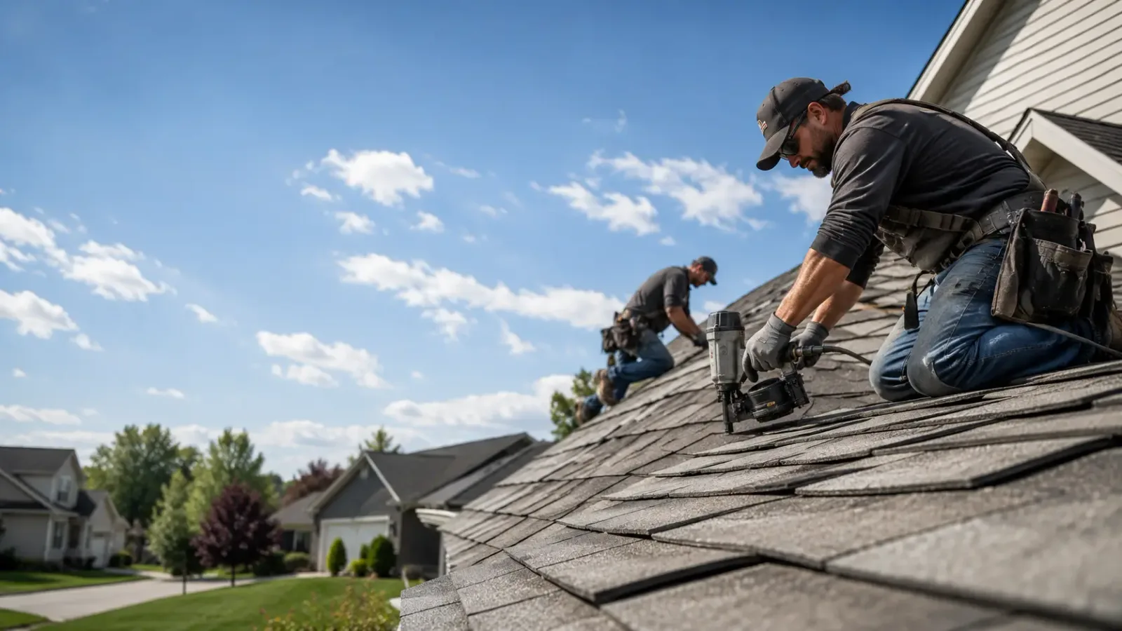 Storm Damage Roof Repair in Buhler, KS near me